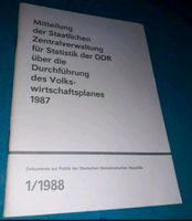 Mitteilung der staatlichen Zentralverwaltung der DDR 1987 Baden-Württemberg - Rottenburg am Neckar Vorschau