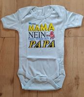 Kurzarm-Body Wenn Mama nein sagt, frage ich einfach Papa 86 / 92 Hessen - Hohenahr Vorschau