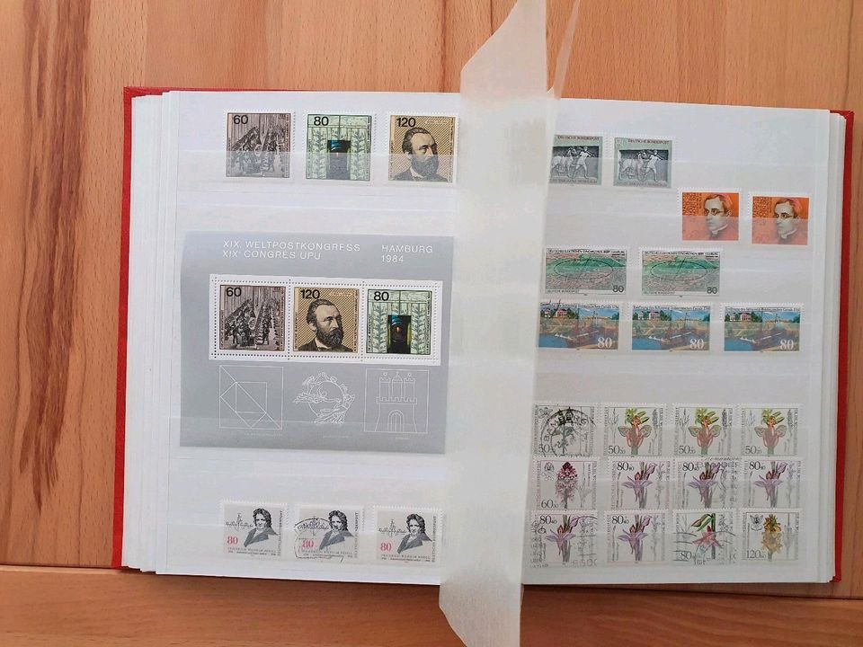 Biete günstige, gepflegte Briefmarkensammlung in Schwabach