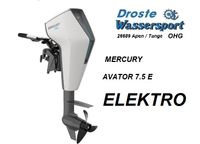 Elektro-Außenborder Mercury AVATOR 7.5ESH sofort lieferbar ! DEMO Niedersachsen - Apen Vorschau