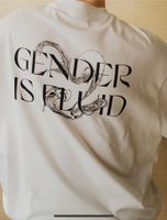 Stickann T-Shirt Gender is Fluid Größe M Nürnberg (Mittelfr) - Mitte Vorschau