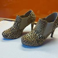High Heels in Leo-Print  Größe 38 Niedersachsen - Salzbergen Vorschau