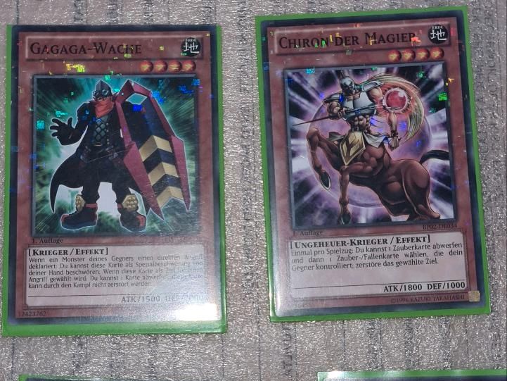 Yugioh BP02 Karten Zustand Gut in Uehlfeld