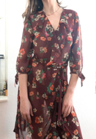 Maje "Reselia Imprime" Wickelkleid Gr. 3 | 38 transparenter Chiff Rheinland-Pfalz - Budenheim Vorschau