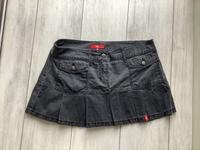 Jeansrock EDC by Esprit 40 schwarz Vintage Falten Bayern - Würzburg Vorschau
