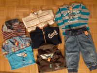 ❤ H&M Jungen Paket 86 92 Jeans Langarmshirts Jacken Hemd Übergang Hessen - Gilserberg Vorschau