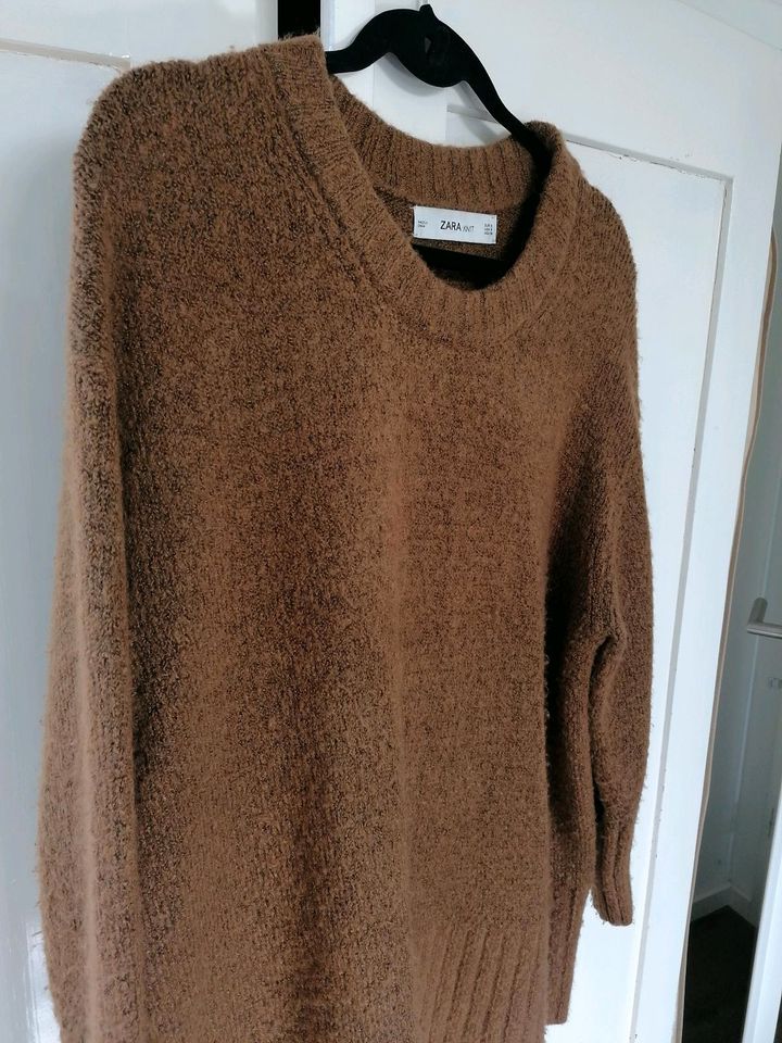 Oversizepulli pullover Zara cognac grösse s in Bayreuth