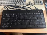 Tastatur Mini Perixx PERIBOARD-505H PLUS schwarz Sachsen-Anhalt - Am Großen Bruch Vorschau