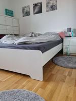 Ikea Doppelbett Askvoll 180x200 Malm Kommode Bett weiß Nachttisch Bayern - Kemmern Vorschau