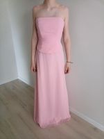 Abendkleid rosa, Gr. XS mit Corsage Schulterfrei Sachsen - Kamenz Vorschau