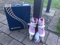 Inliner Raven Laguna white/pink 34-37 Niedersachsen - Berge Vorschau