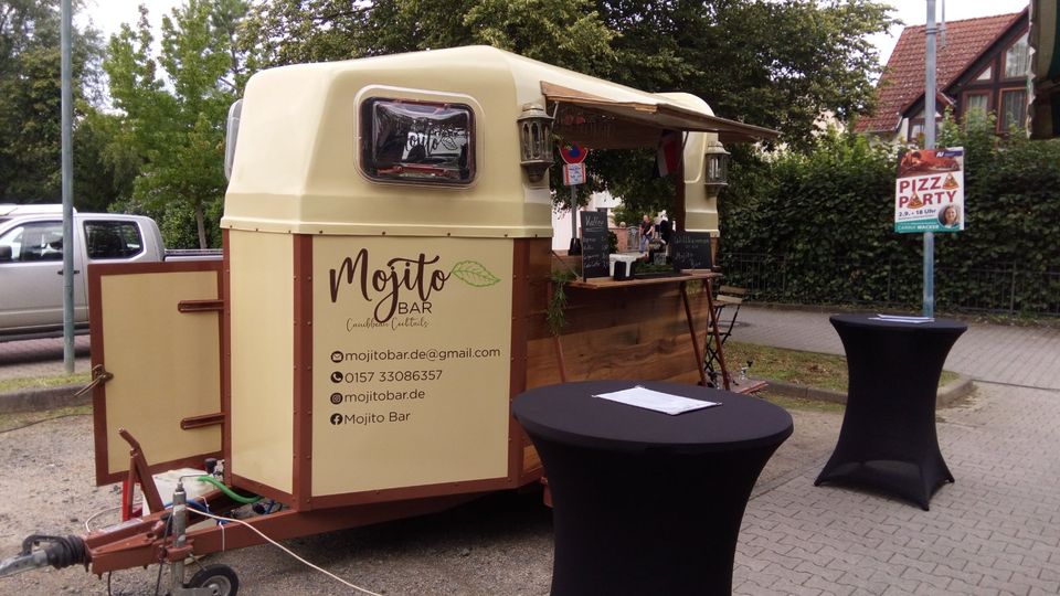 Cocktail Bar Kaffeebar Imbiss Anhänger Pferdeanhänger Foodtruck in Nidderau