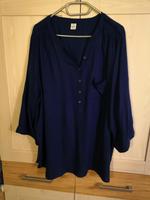 MS Mode Bluse /Tunika Gr 50, blau, 3/4 Ärmel Bayern - Ruderting Vorschau