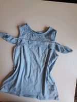 Neu Clockhouse Batik T-Shirt 38,40 hellblau,häkel cold shoulder M Baden-Württemberg - Reutlingen Vorschau