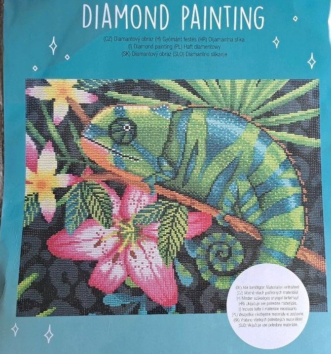 Diamond Painting Chamäleon in Bad Füssing