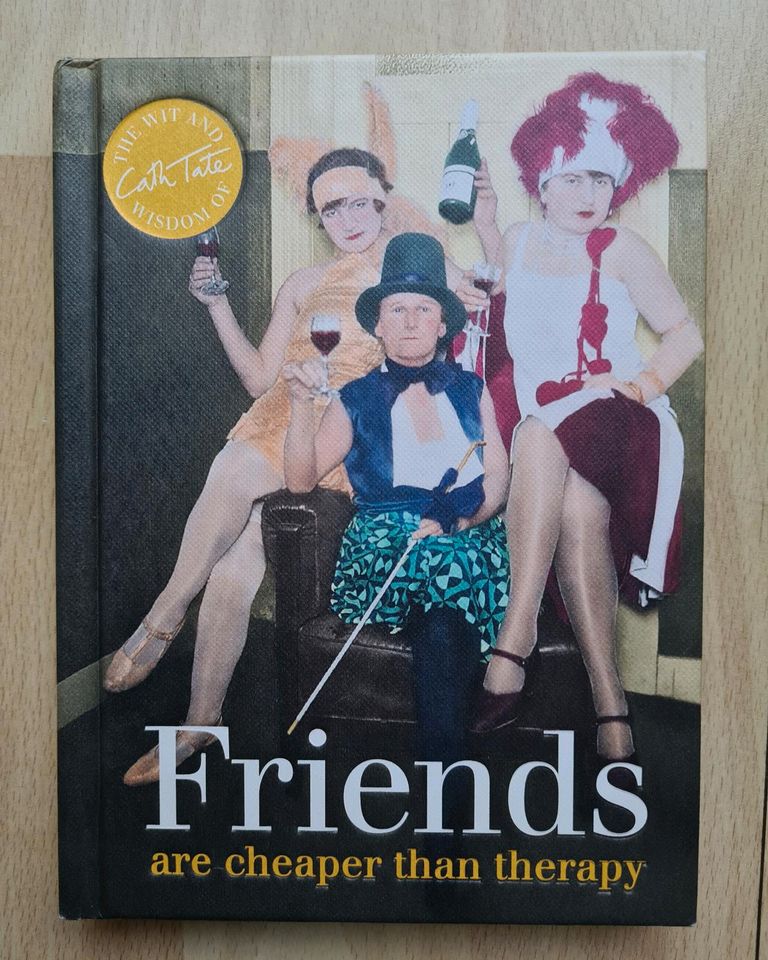 Friends are cheaper than therapy in english book Buch in Berlin