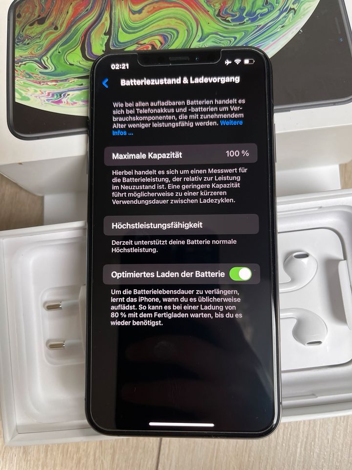 iPhone XS Max 512 gb 512GB 100% erster Akku Neuzustand ! in Marsberg