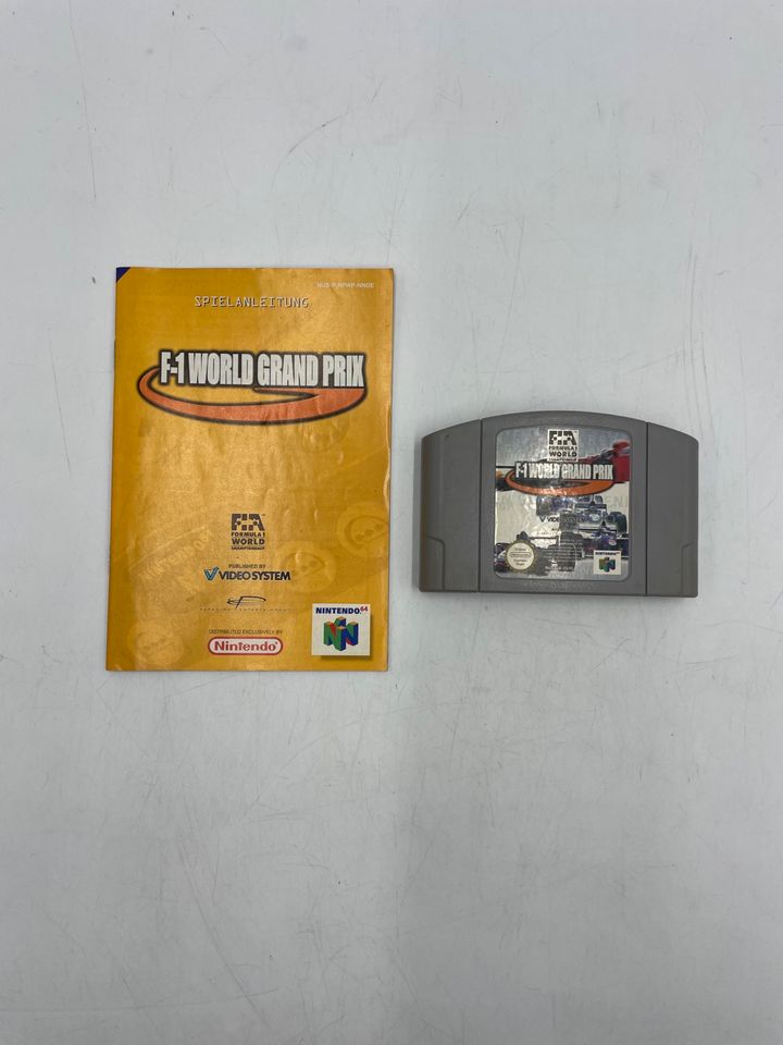 Nintendo 64 Spiel  F1 World Grand Prix in Panketal