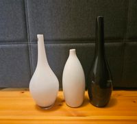 3 Vasen schwarz/weiß Berlin - Lichtenberg Vorschau
