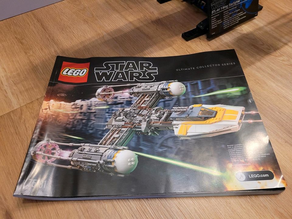 Lego 75181 Star Wars UCS Y-Wing Rebellen Anleitung StänderSammler in Mörstadt