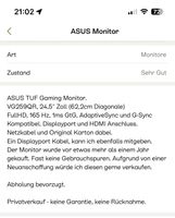 Asus Tuf Gaming  Monitor NUR ABHOLUNG Nordrhein-Westfalen - Leverkusen Vorschau