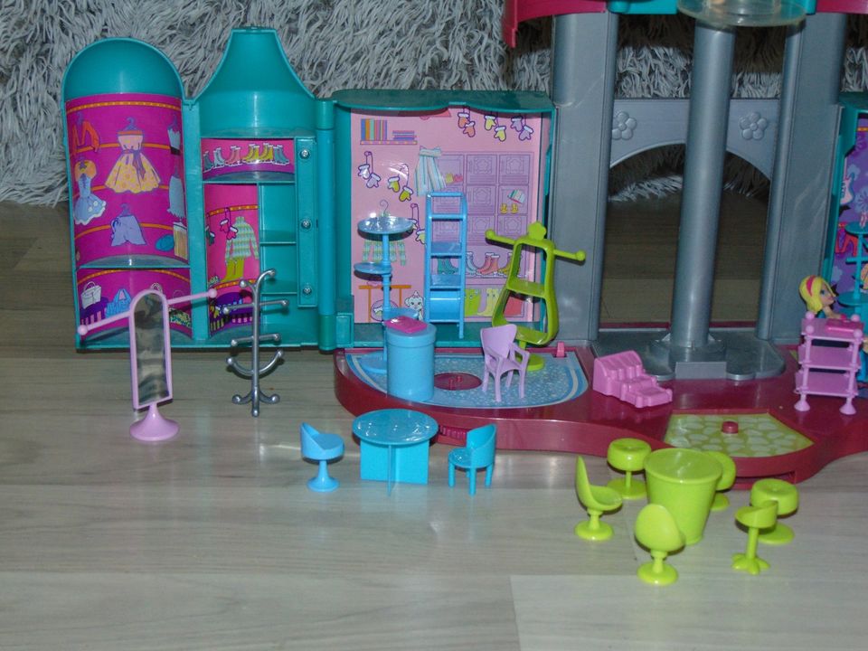 Polly Pocket (Mattel) - Einkaufspalast / Einkauscenter (+Zubehör) in Reichelsheim (Wetterau)