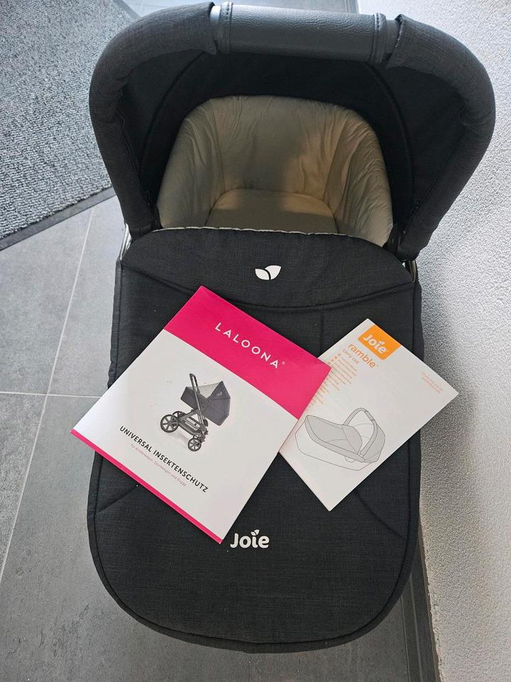 Joie Kinderwagenwanne Ramble inkl. Adapter Mytrax und Zubehör in Freiamt