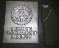Original Grenzschild aus der DDR und Schiffchen Sachsen-Anhalt - Halberstadt Vorschau