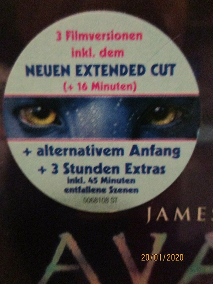 Avatar Extended Collectors Edition DVD im Schuber in Lutherstadt Wittenberg