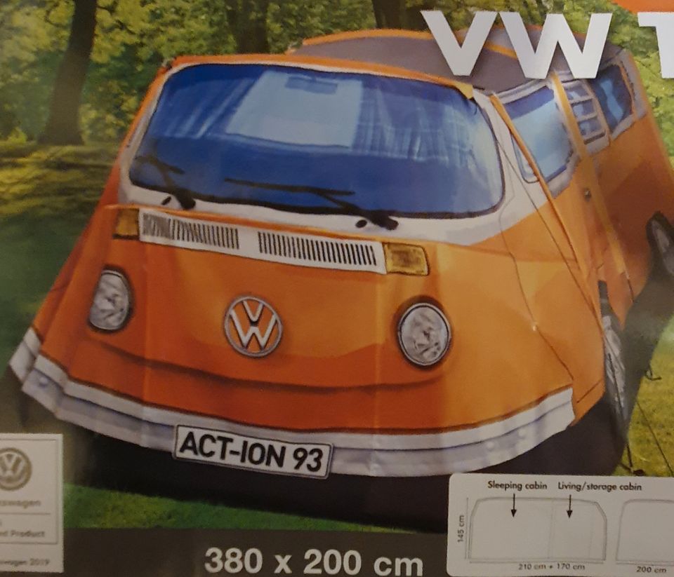 VW  Bulli  3 Personen Zelt...neu & OVP in Witten