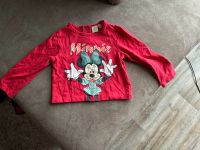 Langarmshirt Minnie Maus rot Größe 86 Mecklenburg-Vorpommern - Stralsund Vorschau