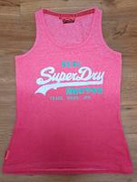 Superdry Tank Top neuwertig Glitzer Ombre grün pink M Niedersachsen - Hatten Vorschau