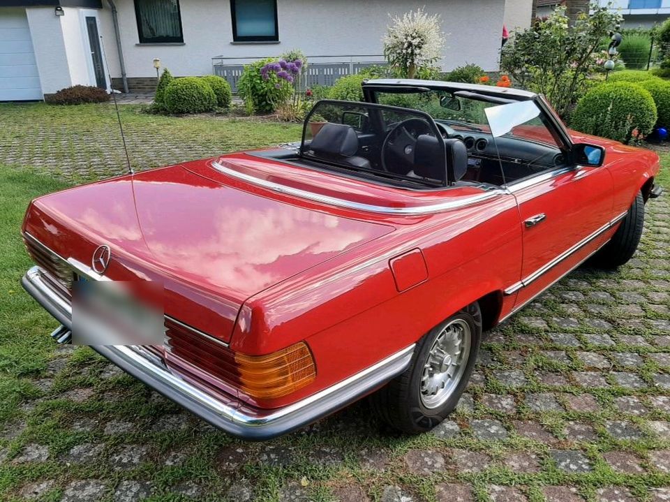 Daimler Benz 280SL W107 Cabrio BJ 77 Schaltgetriebe in St Katharinen