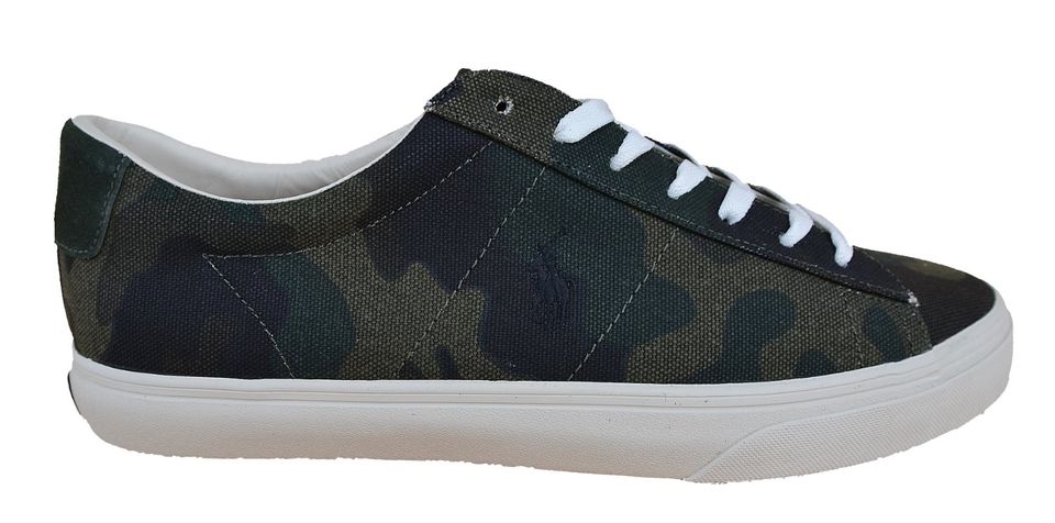 RALPH LAUREN SNEAKERS SCHUHE SAYER CAMOUFLAGE 41 42 44 45 NEU in Bielefeld