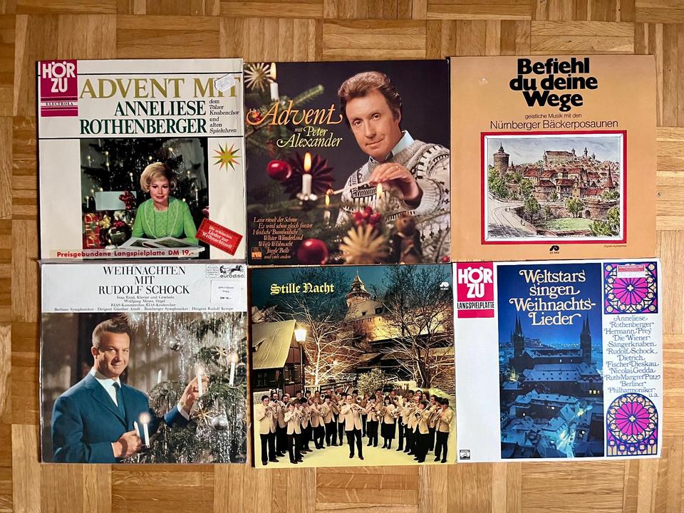 Schallplatten LP Weihnachten mit Peter Alexander, Rudof Schock in Darmstadt