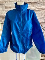 Regenjacke blau mit Kapuze Reißverschluss Gr. S Bayern - Rosenheim Vorschau