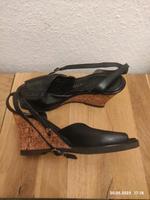 Retro Vintage DDR schwarze Salamander Korksandalen Gr. 39 Leipzig - Paunsdorf Vorschau