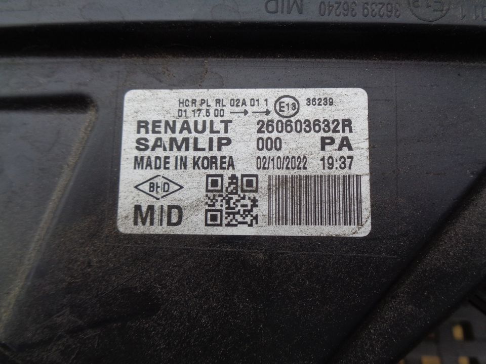 Renault Arkana Scheinwerfer links 260603632R in Quickborn