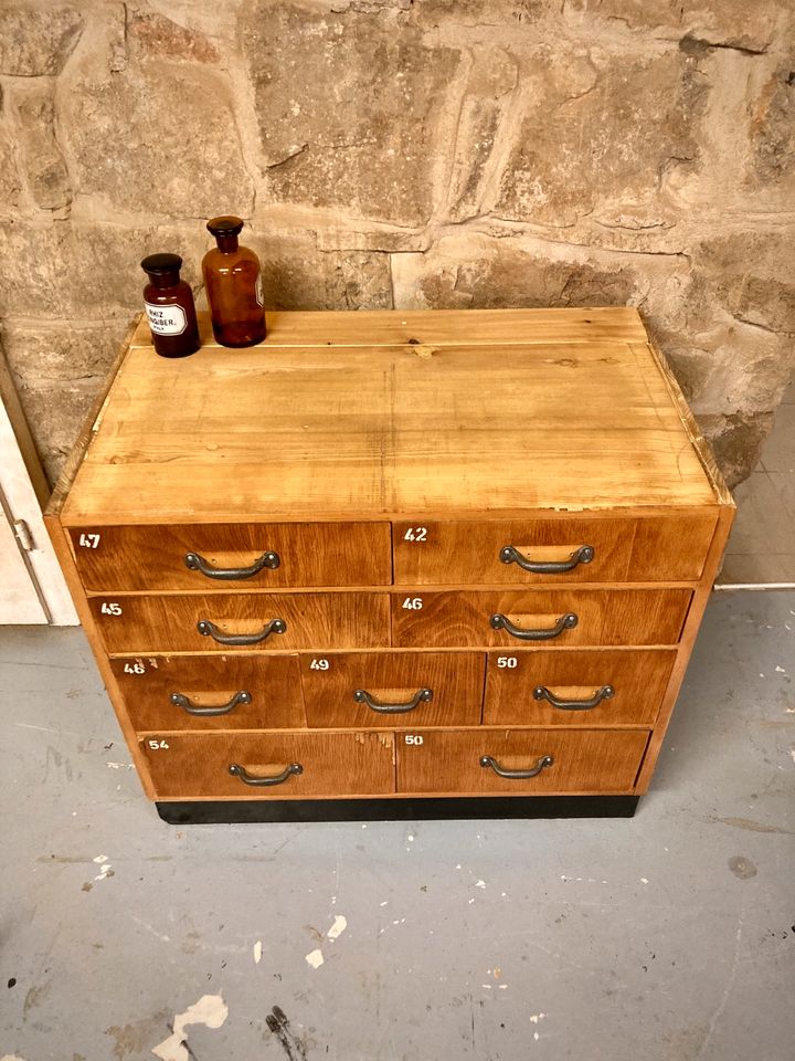 Apothekerschrank Kommode Sideboard Vintage Schublade in Wuppertal