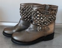 ASH Boots Leder Stiefel Nieten Nordrhein-Westfalen - Kempen Vorschau