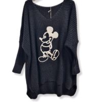 Mickey Mouse Strickpullover Größe 52-56 Nordrhein-Westfalen - Grefrath Vorschau