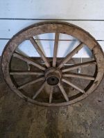 Wagenrad antik ca. 75 cm Durchmesser Sachsen - Bautzen Vorschau