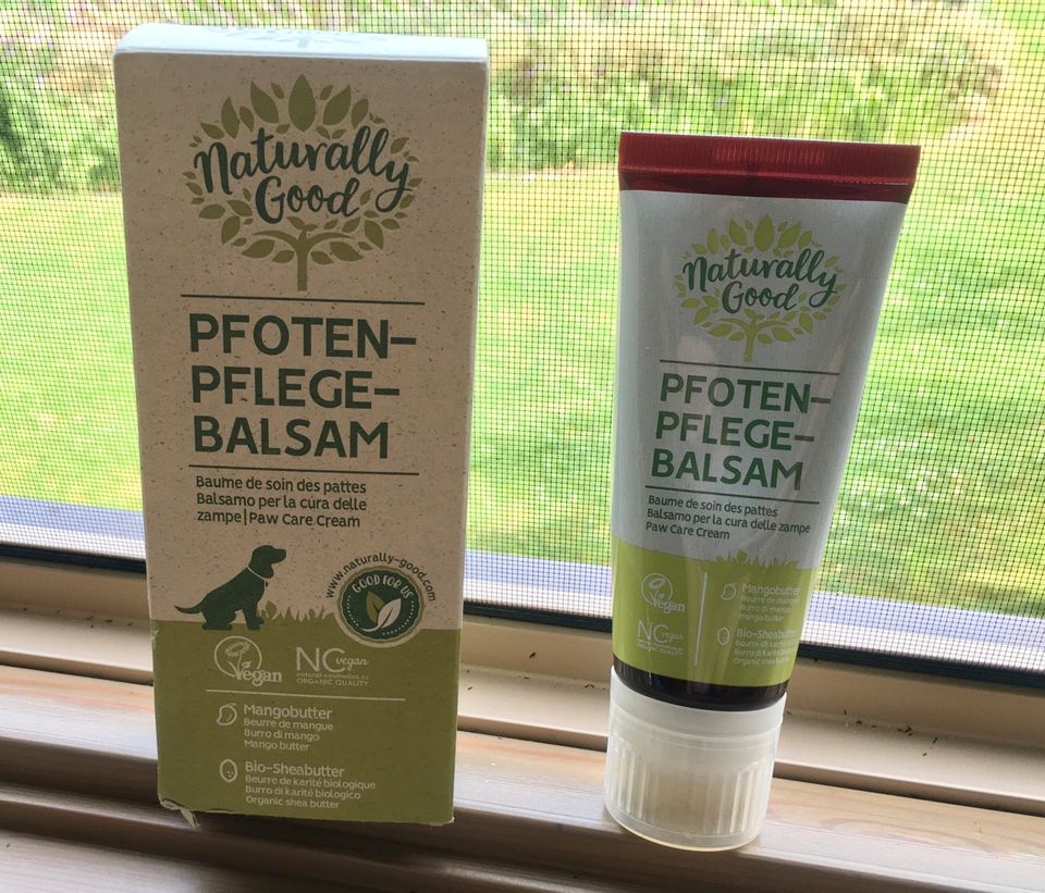 Veganer Pfotenpflegebalsam aus Mangobutter und Bio-Sheabutter in Bünde