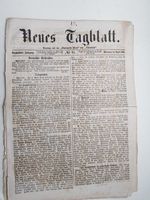 Neues Tagblatt Stuttgarter Flora Schnellpost Zeitung von 1862 Baden-Württemberg - Leonberg Vorschau