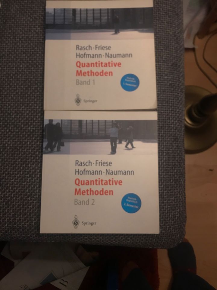 Quantitative Methoden Band 1 & 2 (Rasch, Friese, Hofmann, Naumann in Berlin