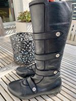 Jette Joop Boots/Stiefel schwarz, Gr. 40,5 EUR/UK 7,0 Leder Brandenburg - Bernau Vorschau