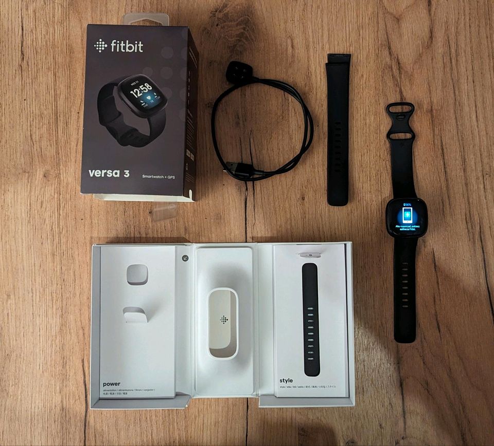 FITBIT Versa 3 black/black alumin mit OVP in Baden-Württemberg -  Steinenbronn | eBay Kleinanzeigen ist jetzt Kleinanzeigen