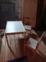 Kindertisch und 2 Stühle Sachsen - Dippoldiswalde Vorschau