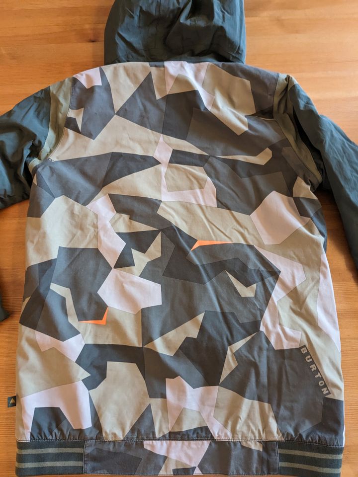 Burton Jugend XL 164-169 Snowboard- Winter-Jacke Camouflage in Bremerhaven