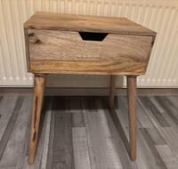 Nachttisch Mangoholz mit Schublade Schleswig-Holstein - Steinburg Vorschau